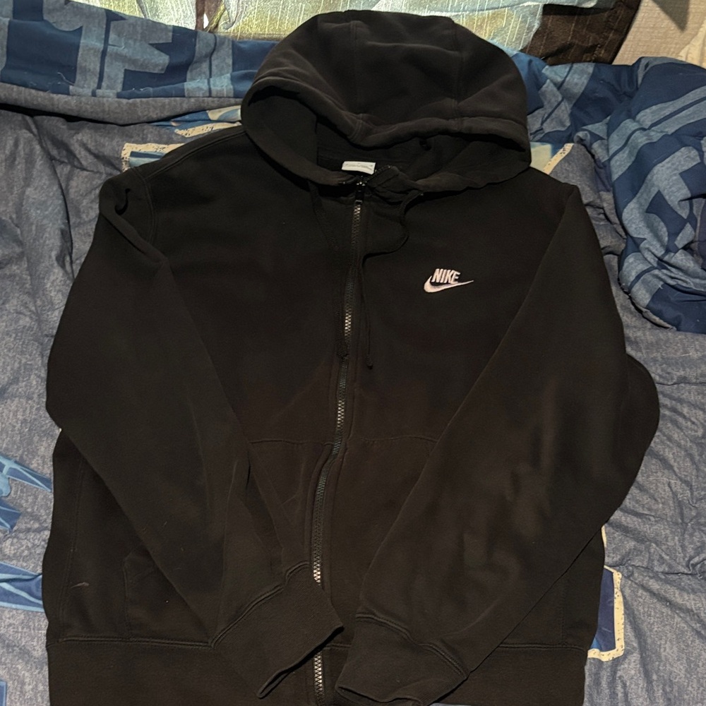 Nike Black Full-Zip Hoodie